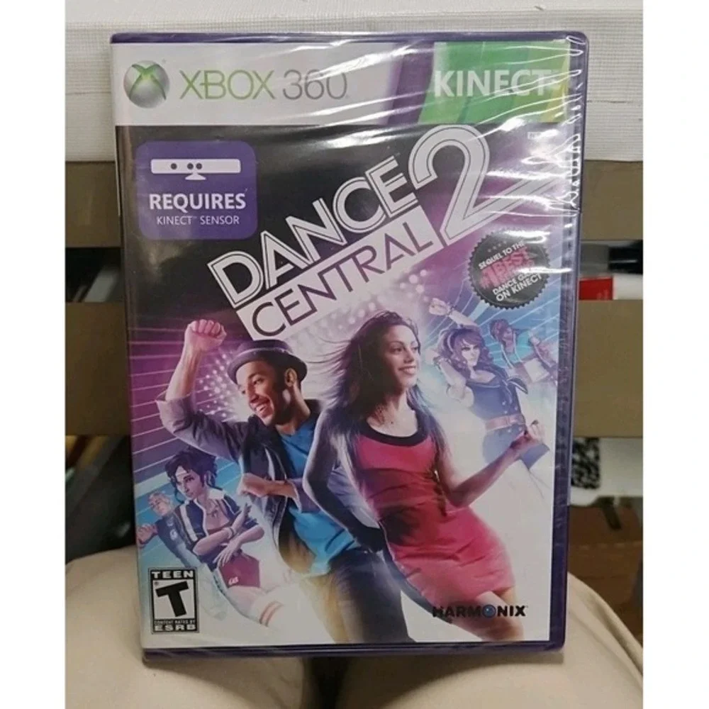 Brand New Xbox 360 Kinect Games‎ Bundle. Sealed Package. B3
